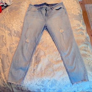 Buffalo light blue stretch jeans size 14